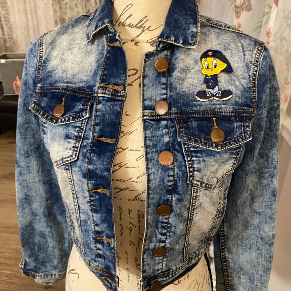 Vintage looney tunes tweety bird jacket small